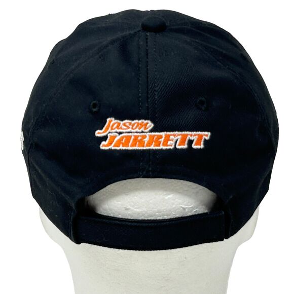 NASCAR Jason Jarrett Hat Cap Black Bennigans Motorsports Strapback Auto Racing - Picture 3 of 10